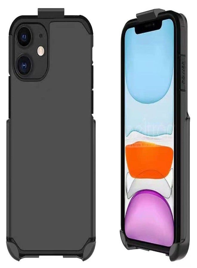 جراب BELTRON مع مشبك حزام لهاتف iPhone 11 (2019)، جراب هجين نحيف يوفر حماية كاملة للجسم، مع مشبك حزام دوار وحامل مدمج لهاتف iPhone 11 بشاشة 6.1 بوصة. - Image 2