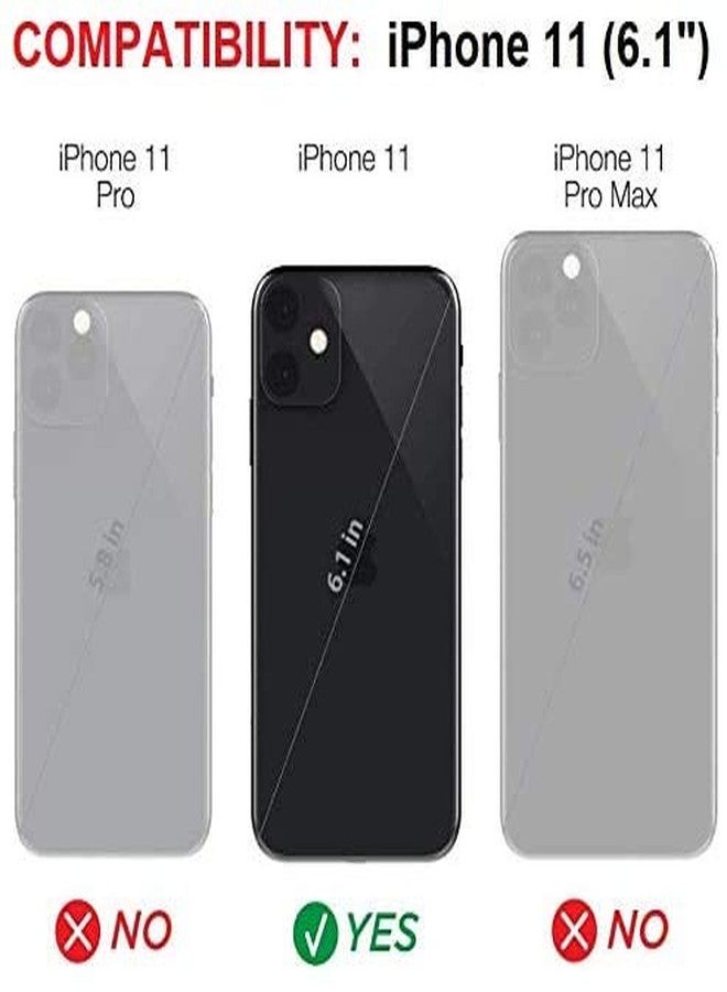 جراب BELTRON مع مشبك حزام لهاتف iPhone 11 (2019)، جراب هجين نحيف يوفر حماية كاملة للجسم، مع مشبك حزام دوار وحامل مدمج لهاتف iPhone 11 بشاشة 6.1 بوصة. - Image 3