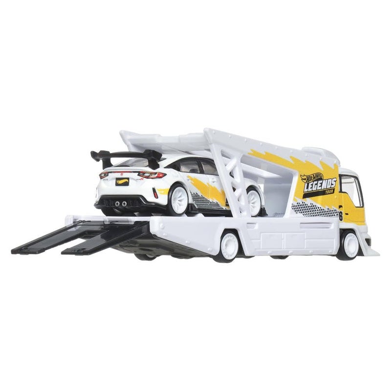 Hot Wheels Premium Team Transport Legends Tour Vehicle Set (1:64, 2 Pieces) - Image 3