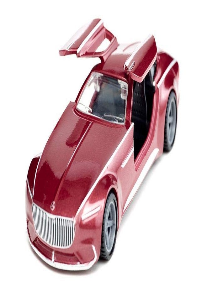 Siku 2357, Vision Mercedes Maybach 6 Grand Coupé, 1:50, Metal/Plastic, Red, Opening hinged Doors, Changeable Wheels - Image 1