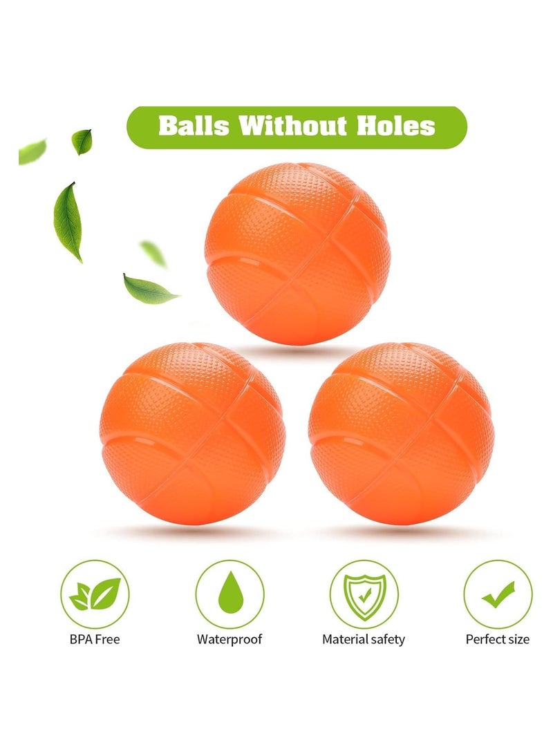 Soofam Bath Toys - Bath Toys Shower Toys for Kids Ages 4-8,Bathtub Basketball Hoop for Kids Toddlers,Suction Cup Basketball Hoop & 3 No Hole Balls Set for Boys Girls - Image 3