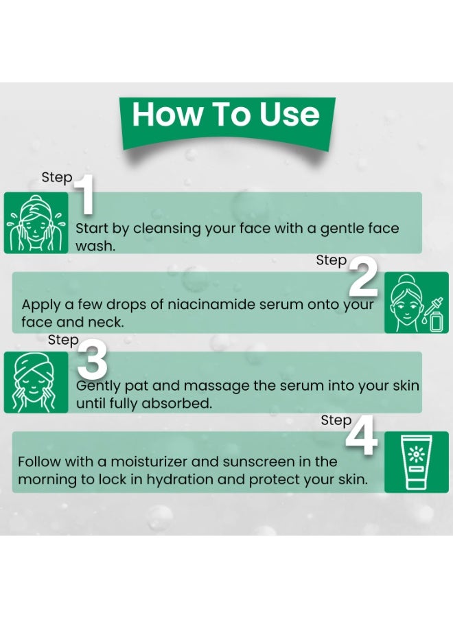 KAZIMA 2% Salicylic Acid Face Serum for Acne, Blackheads & Open Pores | Reduces Excess Oil & Exfoliates Skin | Salicylic Acid Serum for Acne-prone & Oily Skin | For Women & Men | 30 ml - Image 2