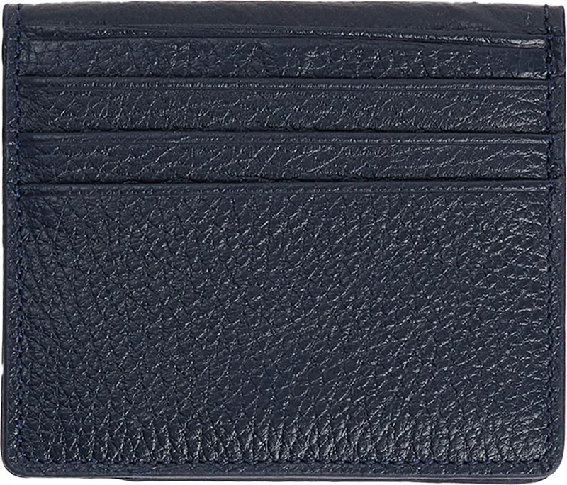 Tudors Men's Leather Navy Blue Wallet