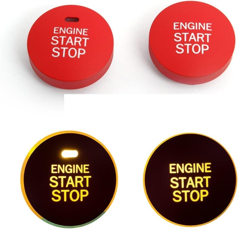 QASULER Start Stop Engine Ignition Cover for Subaru - Image 1