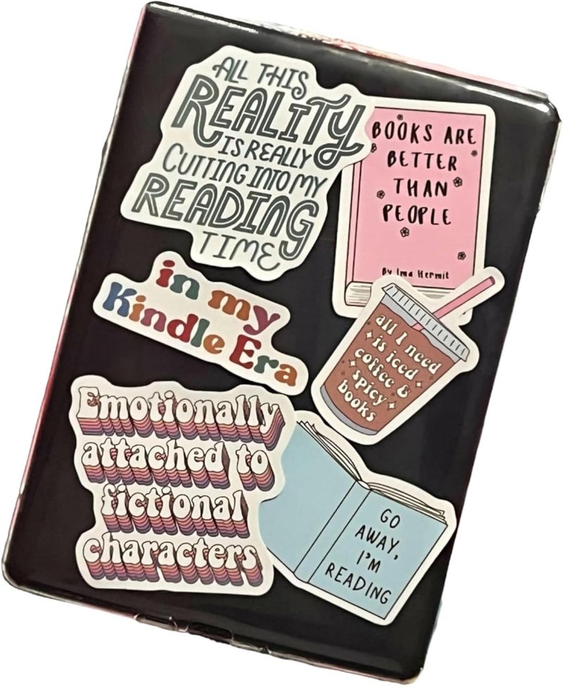 Strapsicle Clear Case for Kindle Paperwhite 11th Gen, Kindle Paperwhite Signature Edition - Transparent Silicone Protector Cover for Kindle Devices - 40 Bonus Stickers Included - Image 2