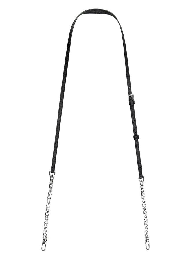 SOPROM Crossbody Straps Replacement for Michael Kors Purse Adjustable Conversion Kit for MK (Black) - Image 1