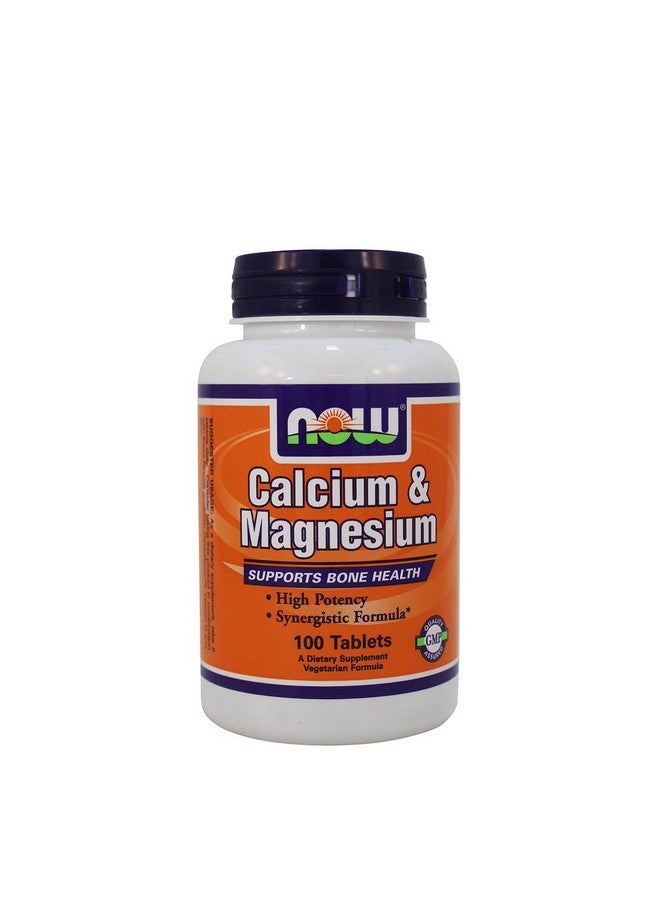 now Calcium/Magnesium 1000/500 Mg 100 Tablets (Pack Of 3) - Image 1