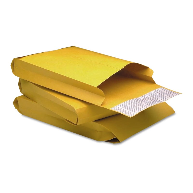 Quality Park Expansion Envelopes RediStrip Brown Kraft 9 x 12 x 2 25 per Pack 93334