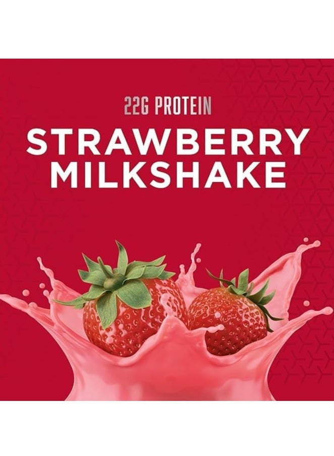 BSN بي إس إن سينثا-6 ماتريكس بروتين فائق الجودة، مسحوق بروتين مصل اللبن، كازين ميكلي، مسحوق بروتين حليب معزول - حليب بالفراولة، 5 رطل، 48 حصة (2.27 كجم) - Image 2