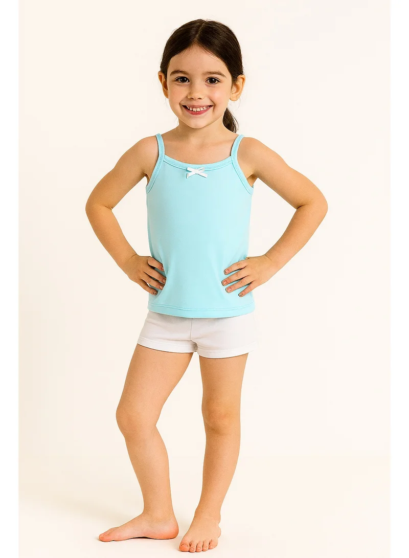 victor and jane 3-Pack Girls' Cotton Camisoles – Pastel Spaghetti Strap Essentials