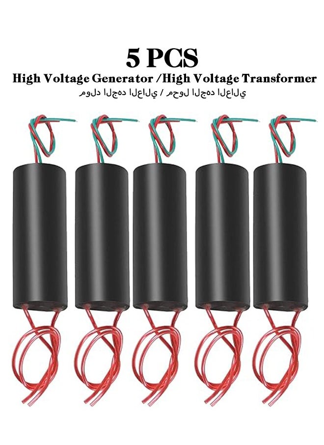 Realfrog - 5PCS High Voltage Generator DC 3v-6v to 400kV 400000V Boost Step-up Power Module High Voltage Generator High Voltage Transformer - Image 1
