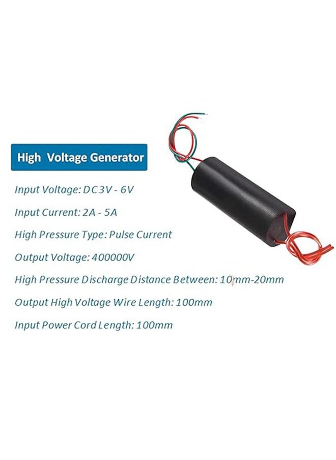 Realfrog - 5PCS High Voltage Generator DC 3v-6v to 400kV 400000V Boost Step-up Power Module High Voltage Generator High Voltage Transformer - Image 1