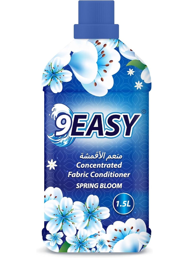 9 إيزي منعم الأقمشة المركز برائحة أزهار الربيع 1.5 لتر - Image 1