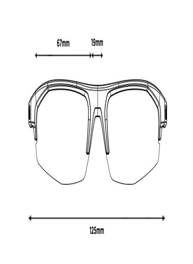 bollé BS004004 Bolt 2.0 S Rectangular Sungl, Black Crystal Matte - Phantom Clear Green - Image 3