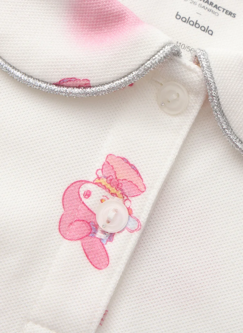 Balabala  Kids Girls Lapel short-sleeved T-shirt for Women | Best Price UAE