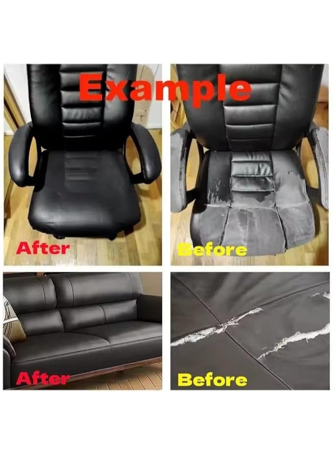 Leather Repair Patches – Self-Adhesive Black Leather First Aid Patch for Sofa, Car Seat, Handbag & Furniture Repair | 2 Pcs, 30×20 cm – Durable, Waterproof & Easy to Apply - Image 5
