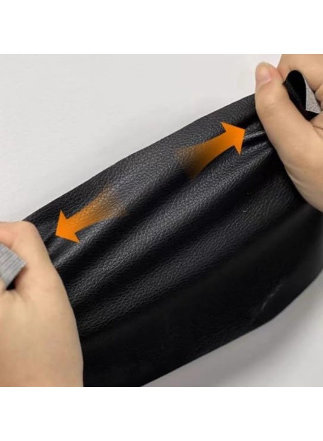 Leather Repair Patches – Self-Adhesive Black Leather First Aid Patch for Sofa, Car Seat, Handbag & Furniture Repair | 2 Pcs, 30×20 cm – Durable, Waterproof & Easy to Apply - Image 4