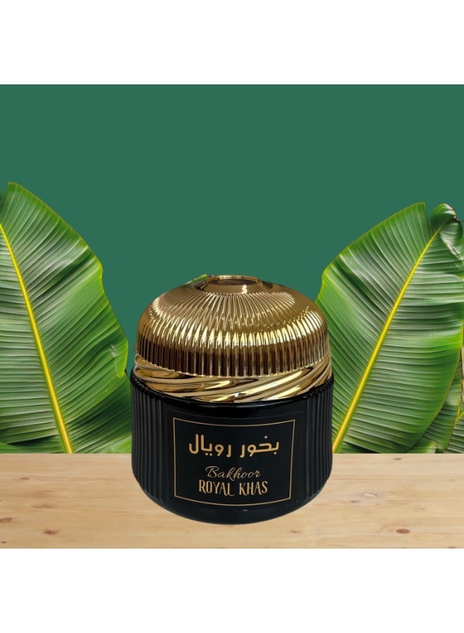 الاثَر عود والعطور بخور رويال خاص | بخور عود شرقي نقي 100% | 90 جرام 9 أقراص | عطر يدوم طويلاً وخالي من الدخان | منعش وجمال الطبيعة | العطار عود وعطور - Image 4