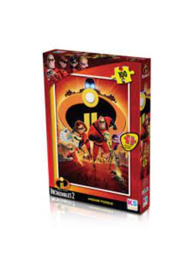 KS Games Incredibles 2  100 Pcs.  - Image 1