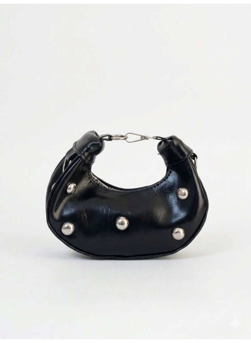 لايف ستيلاش  حقيبة كروس جلد صغيره - اسود ZC-13 - Image 1