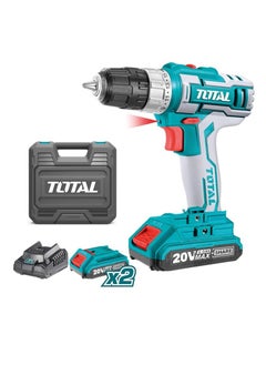 TOTAL lithium- ion cordless drill with high performance - multi colour  - Image 1