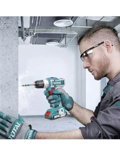TOTAL lithium- ion cordless drill with high performance - multi colour  - Image 2