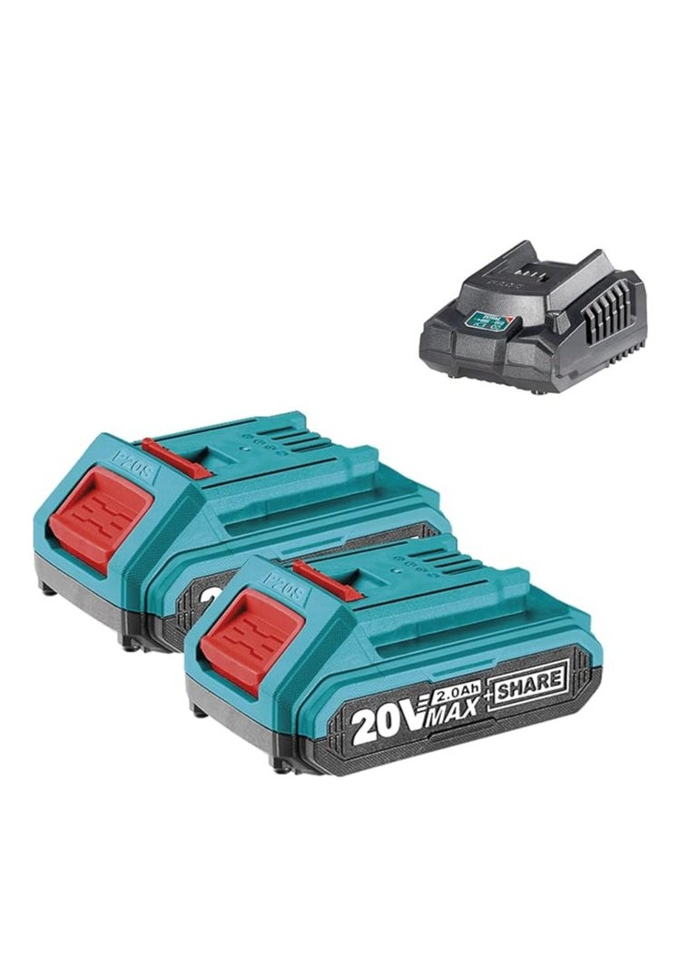 TOTAL lithium- ion cordless drill with high performance - multi colour  - Image 4
