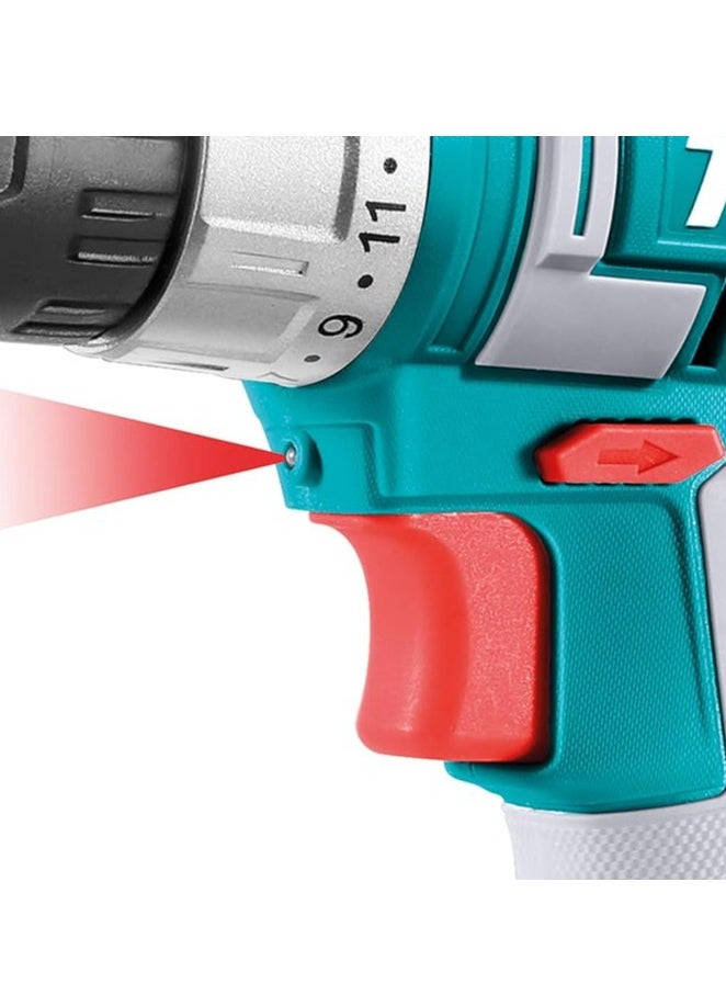 TOTAL lithium- ion cordless drill with high performance - multi colour  - Image 5