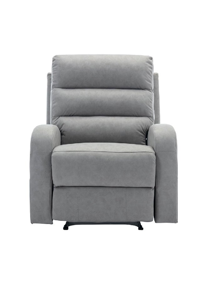 Micasa Elegant And Modern Design Manual Recliner Chair Light Grey 102.5 X 84 X 85 Cm Sx-81407 Light Grey 