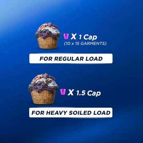 Surf Excel Matic Front Load Liquid Detergent 3kg Refill|| Specially designed to remove Tough Dried Stains, 1st time in Washing Machine - Image 5