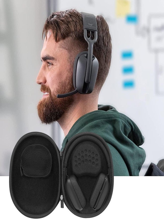 Aenllosi Hard Carrying Case Compatible with Logitech Zone Vibe 100/125 Wireless Headphones - Image 2