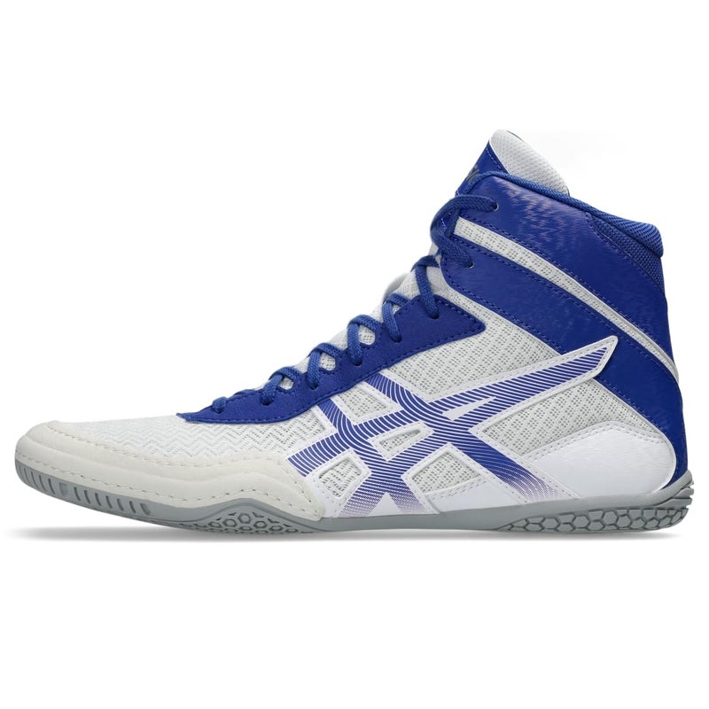 ASICS Mens MATCONTROL 3 Wrestling Shoes 9 WhiteDark Cobalt - Image 2