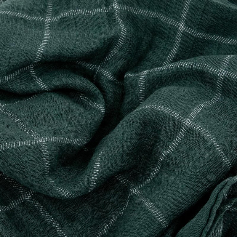 Little Unicorn Snow Day Cotton Muslin Swaddle Blanket Set - Image 3