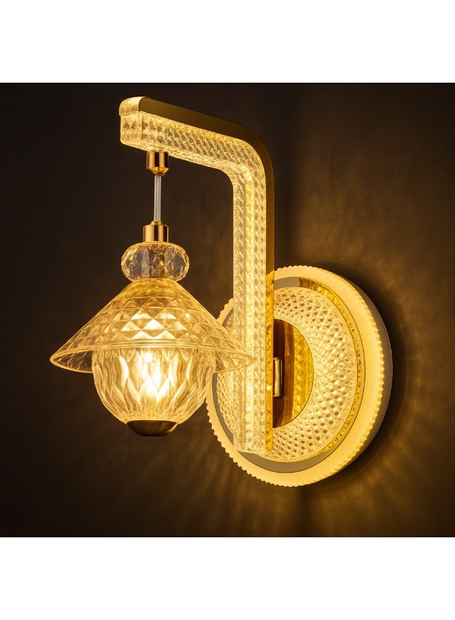 Vmax Modern Creative Gold Wall Hanging Lamp For Living Room Bedroom Balcony 3 Colour - Image 5