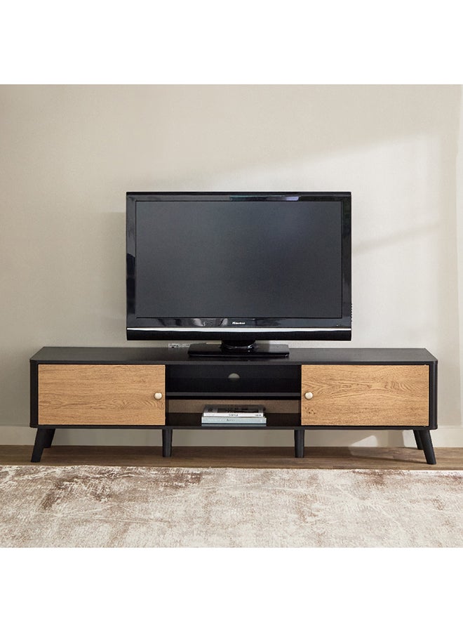 Home Box وحدة تلفزيون من الخشب الهندسي الكبيرة من هوم بوكس إميلا للتلفزيونات حتى 70 بوصة متعددة الألوان 180 × 47 × 39.8 سم - Image 2