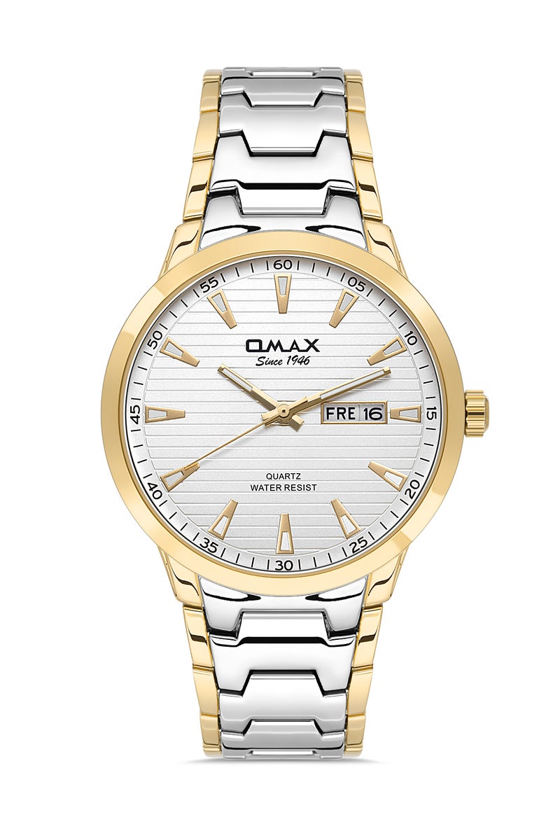 OMAX Men's Wrist-Watch | Analog | Stainless Steel Band | Elegant Design - Image 1