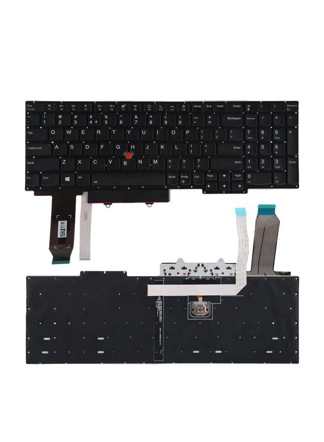 SUNMALL Replacement Keyboard Compatible with Lenovo Thinkpad E15 Gen 1 E15 Gen 2 2020 (20T8 20T9 20TD 20TE) with Backlit and Trackpoint - Image 1