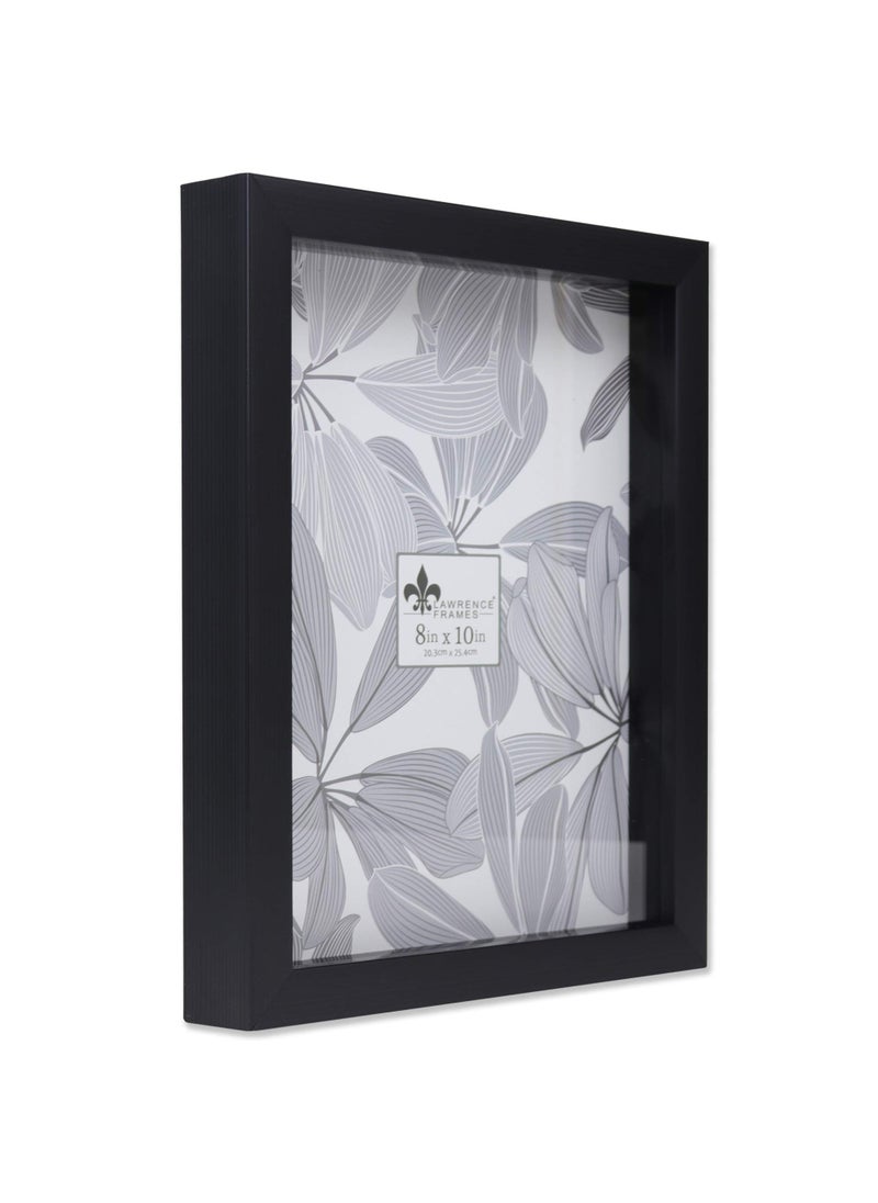 Lawrence Frames Lawrence Frames 785080 Shadow Box Frame 8x10 Black 