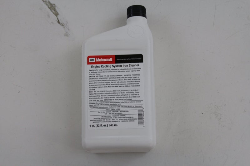 Ford Genuine Fluid VC-9 Engine Cooling System Iron Cleaner - 1 Quart - Image 2