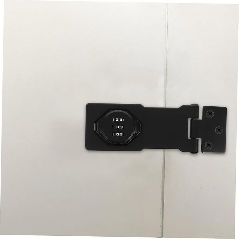 Jojofuny Mechanical Combination Lock Keyless Password Security Latch for Cabinet Locker Storage - Image 5