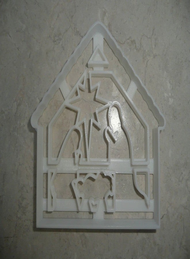 YNGLLC NATIVITY MANGER SCENE BABY JESUS MARY JOSEPH STAR COOKIE CUTTER MADE IN USA PR4495 - Image 3