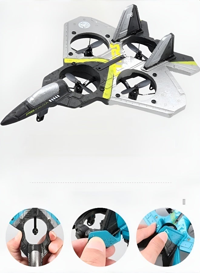 Children's remote-controlled drop-resistant stunt glider - Image 2