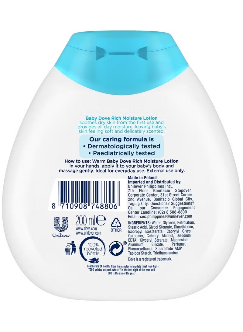 Baby Dove Lotion Rich Moisture - Image 2
