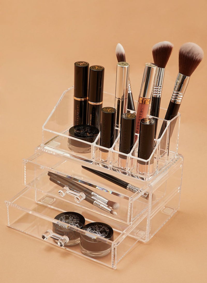 بريمير منظم أدوات التجميل مع ادراج - Image 1