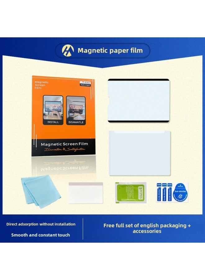 Magnet Paper Film 2021 Writing Film Automatic Magnetic Attraction Painting Film For IPad11/10.9 Inch-Color:Magnetic Suction Paper-bare Die-Dimensions:iPad Pro12.9 Old