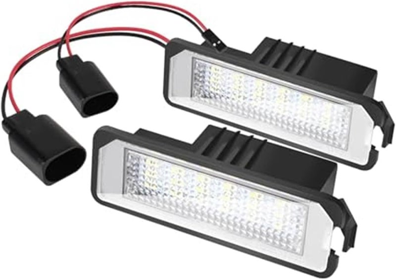 Wivplex 12V Car License Plate Lights for VW Models - Image 1