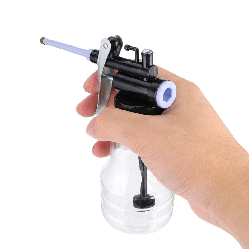 Transparent Oiler 5M Long Distance Injection High Strength Plastic Abrasion Resistant - Clear Body Oil Capacity Control Compact Oiler for Machinery Maintenance, Hardware Lubrication & Chemical Reagent - Image 4