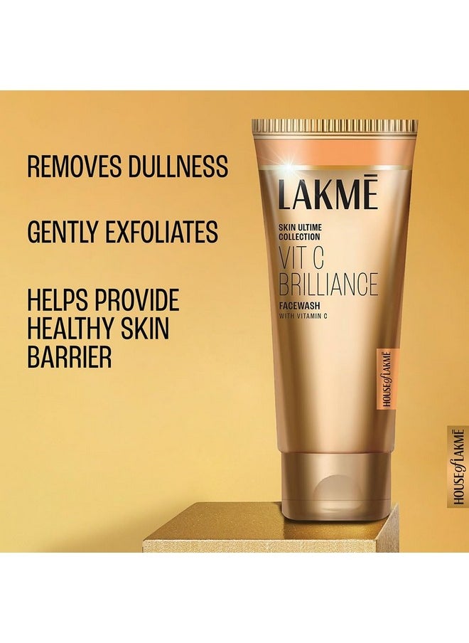 LAKME غسول وجه فيتامين C 9To5 مع كرات ميكروكريستالية لبشرة منتعشة ومتألقة 100 غ  - Image 5