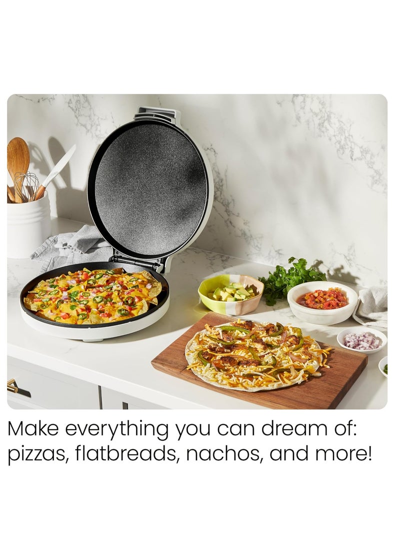 Portable Design 1500W Pizza Maker with 30 Cm Non-stick Baking Plate - Image 2