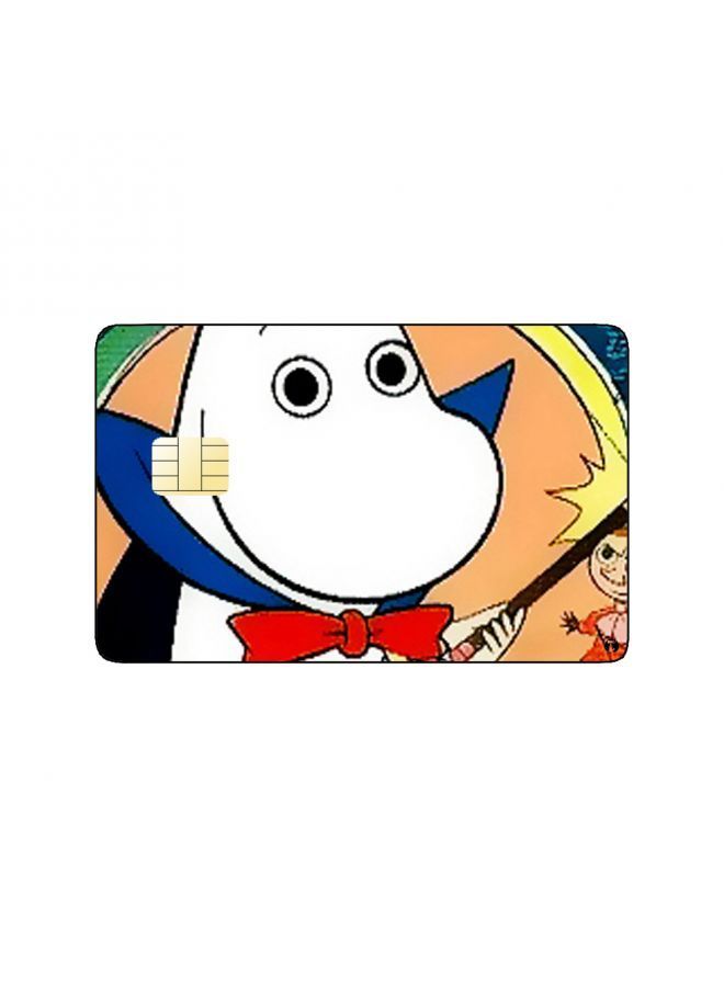 RKN PRINTED BANK CARD STICKER Animation Moomintroll From The Moomins By Tove Jansson - Image 2